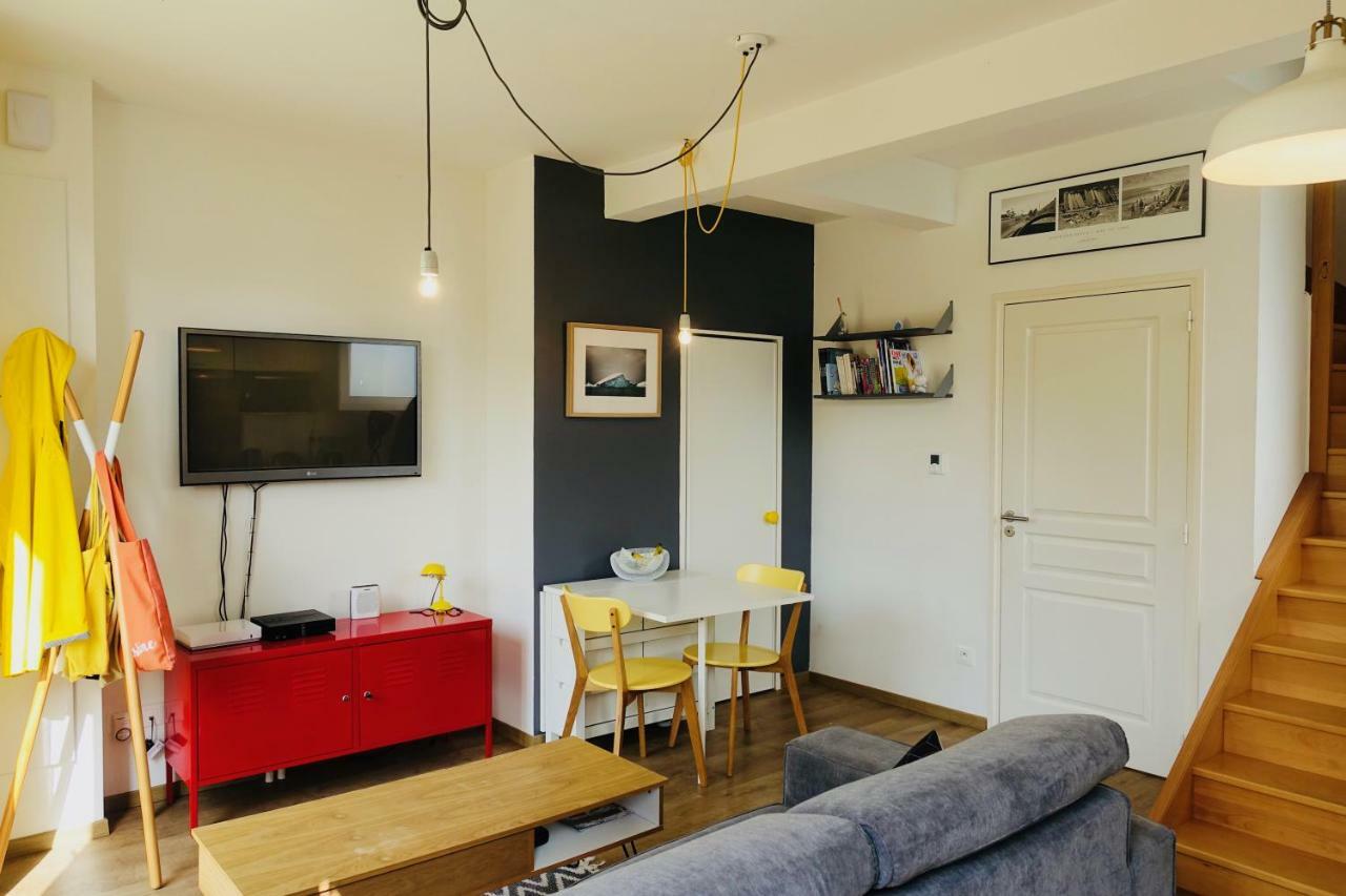 Duplex Hermine Cosy, Jardin Sud & Parking Сен Мало Екстериор снимка